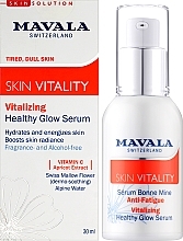 Stymulujące serum przywracające skórze blask - Mavala Vitality Vitalizing Healthy Glow Serum — Zdjęcie N2