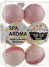 Kup Zestaw bomb solnych dla dzieci nr 2, 6 sztuk - Bioton Cosmetics Spa & Aroma (bath/fizzer/6x75g)