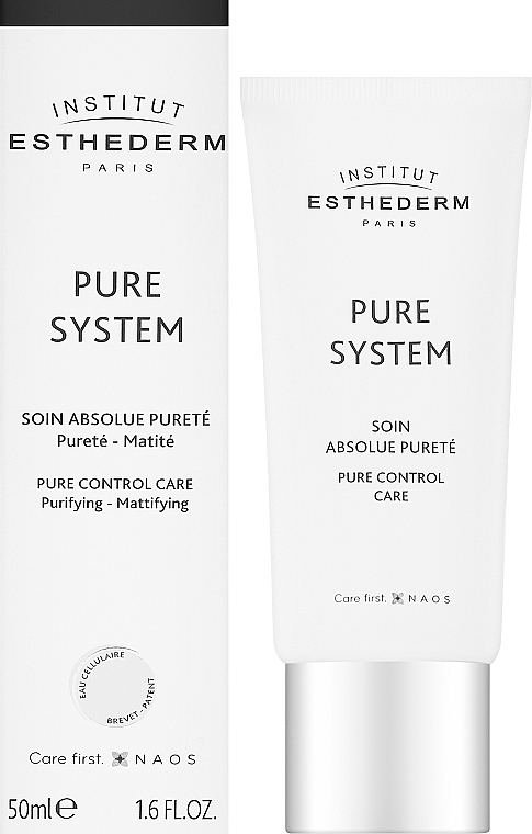 Krem seboregulujący do twarzy - Institut Esthederm Pure System Pure Control Care — Zdjęcie N2