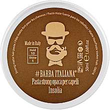 Kup Mocna pasta do włosów, matowa - Barba Italiana Insolia