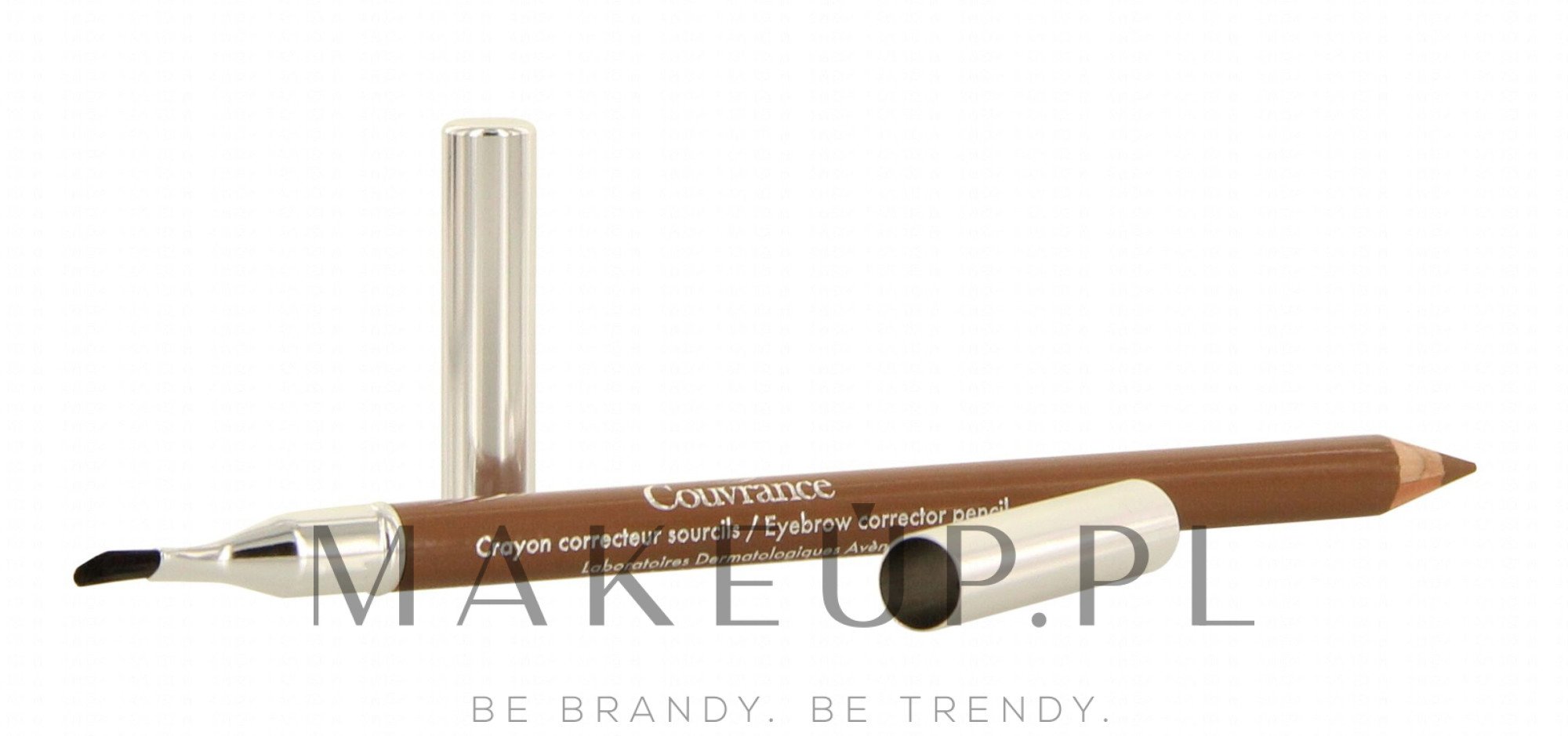 Korygująca kredka do brwi z pędzelkiem - Avène Couvrance Eyebrow Corrector Pencil — Zdjęcie Blond