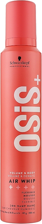 Pianka do włosów - Schwarzkopf Professional OSIS+ Air Whip Mousse  — Zdjęcie N1