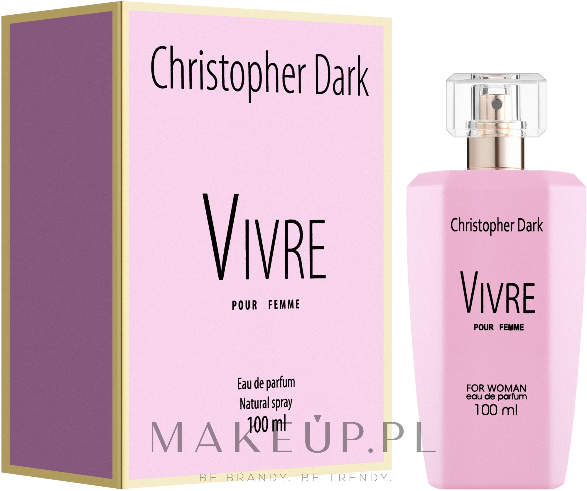 Christopher Dark Vivre - Woda perfumowana — Zdjęcie 100 ml