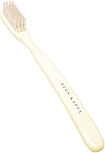 Szczoteczka do zębów - Acca Kappa Vintage Collection Nylon Soft Toothbrush White — Zdjęcie N1