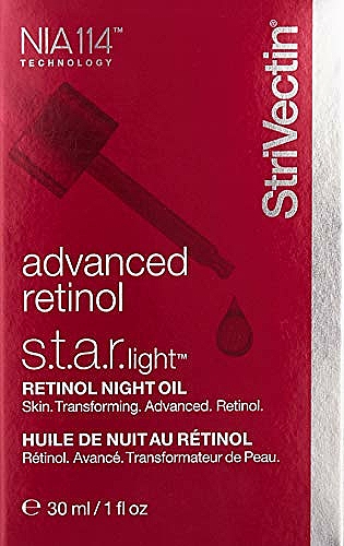 Olejek do twarzy na noc z retinolem - StriVectin Advanced Retinol S.T.A.R. Light Retinol Night Oil — Zdjęcie N2