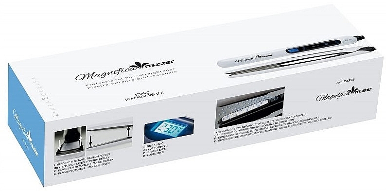 Profesjonalna prostownica do włosów - Muster Magnifica Professional Straightener — Zdjęcie N2