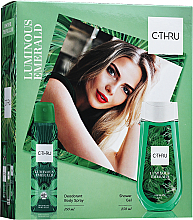 Kup PRZECENA! C-Thru Luminous Emerald - Zestaw (deo/spray 150 ml + sh/gel 250 ml) *