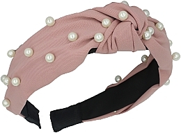 Kup Opaska do włosów z perełkami, różowy - Ecarla