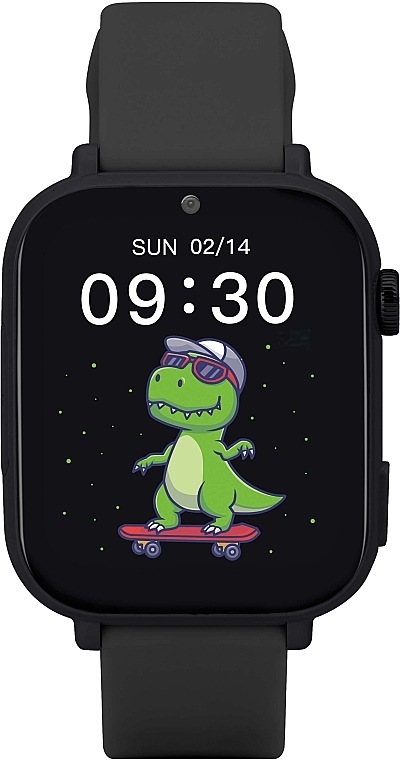 Smartwatch dla dzieci, czarny - Garett Smartwatch Kids N!ce Pro 4G — Zdjęcie N1