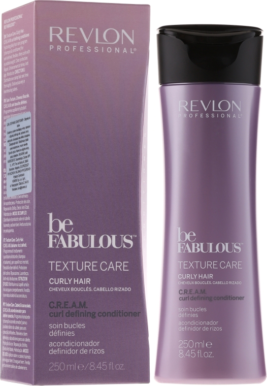 Odżywka do włosów kręconych - Revlon Professional Be Fabulous C.R.E.A.M. Curl Defining Conditioner — Zdjęcie N1