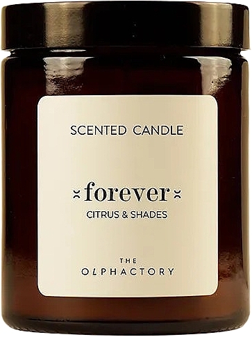 Świeca zapachowa w słoiku - Ambientair The Olphactory Forever Citrus & Shades Scented Candle — Zdjęcie N1