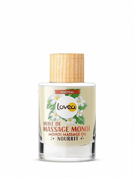 Olejek do masażu - Lovea Monoi Massage Oil Nourrit