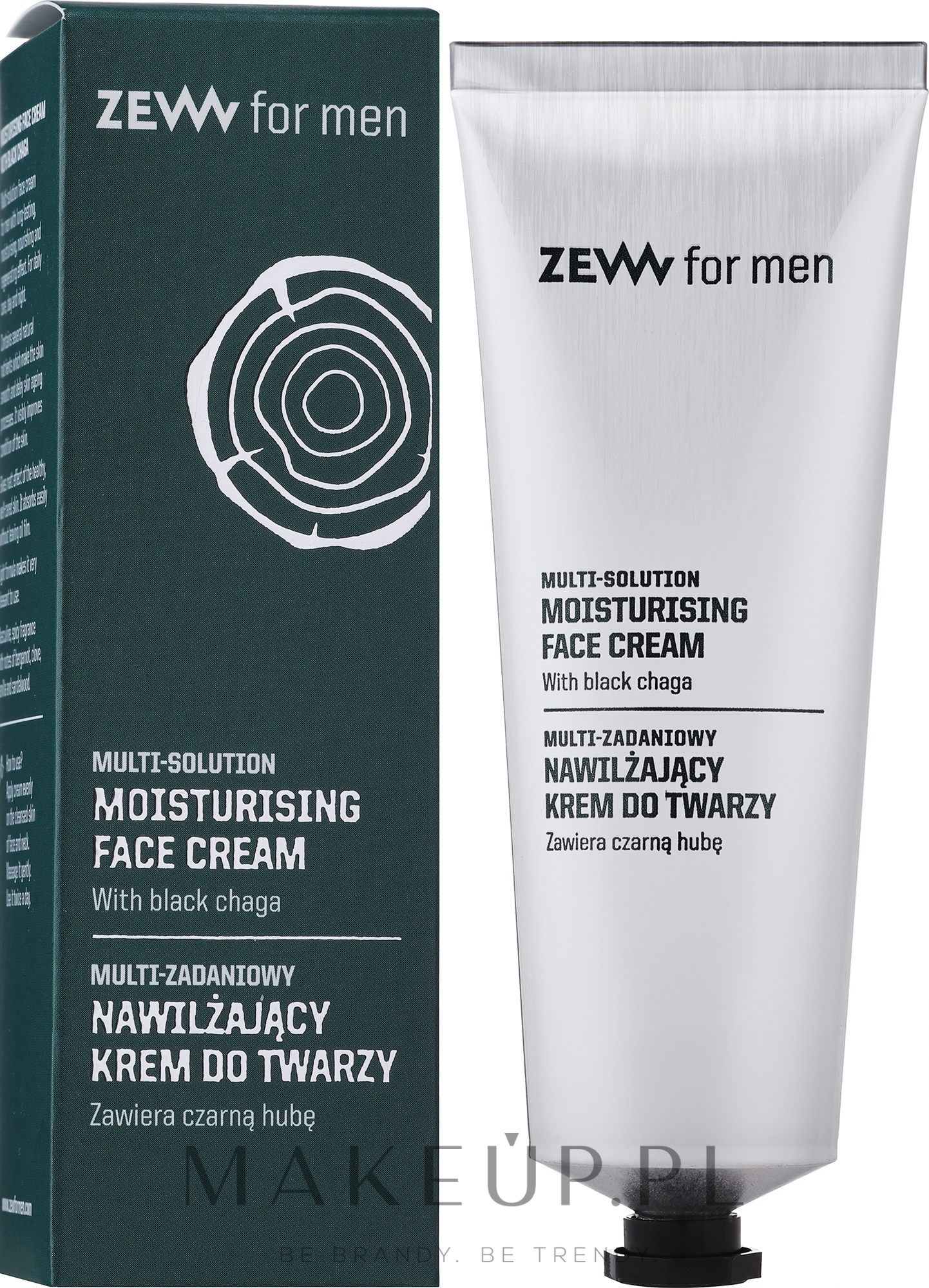 Wielofunkcyjny krem nawilżający do twarzy dla mężczyzn - Zew For Men Face Cream — Zdjęcie 80 ml