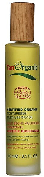 Multifunkcyjny suchy olejek - TanOrganic Certified Organic Moisturising Multi Use Dry Oil — Zdjęcie N1