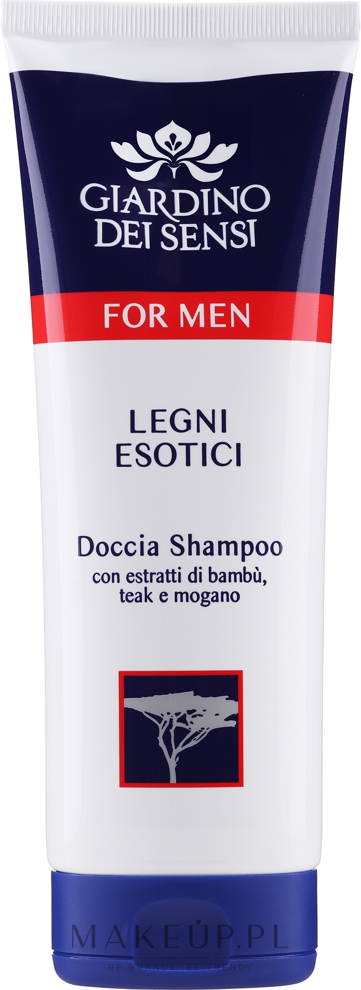Żel pod prysznic, kokos i migdał - Giardino dei Sensi Legni Esotici Shower Gel For Men — Zdjęcie 250 ml
