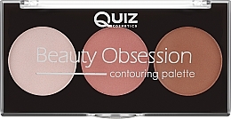 Paletka do konturowania - Quiz Cosmetics Beauty Obsession Palette Contouring — Zdjęcie N2