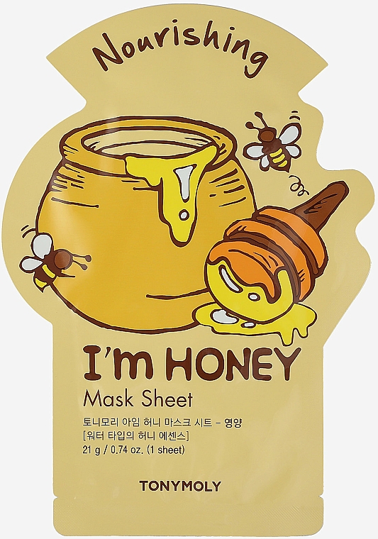 Maseczka do twarzy - Tony Moly I'm Honey Mask Sheet — Zdjęcie N1