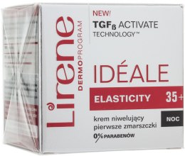 Kup Krem na noc niwelujący pierwsze zmarszczki - Lirene Ideale Cream First Wrinkles