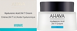 Krem z kwasem hialuronowym 24/7 - Ahava Hyaluronic Acid  — Zdjęcie N2