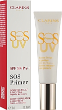 Rozświetlająca baza pod makijaż SPF 30 - Clarins SOS Primer UV SPF 30 — Zdjęcie N2