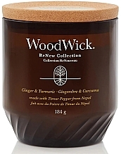Świeca zapachowa w szklance - Woodwick ReNew Collection Ginger & Turmeric Candle  — Zdjęcie N1