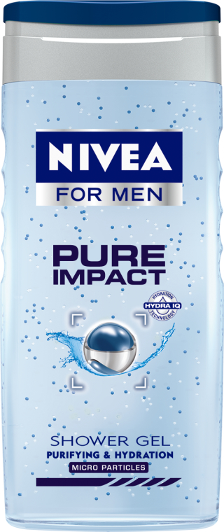 Oczyszczający żel pod prysznic - NIVEA MEN Pure Impact Shower Gel — Zdjęcie N2