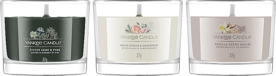 Zestaw - Yankee Candle 2024 (candle/3x37g) — Zdjęcie N2