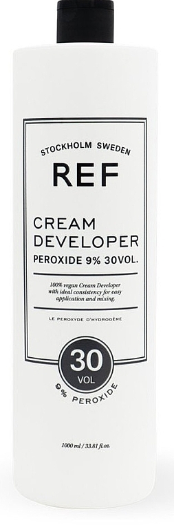 Krem utleniający - REF Cream Developer Peroxide 9% 30Vol — Zdjęcie N1