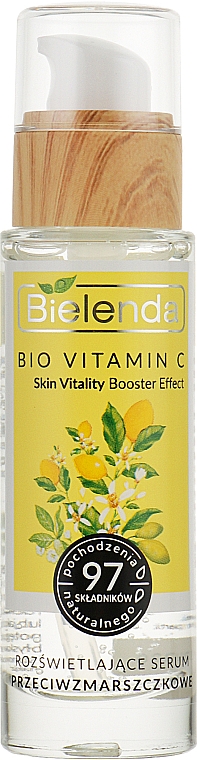 Rozświetlające serum przeciwzmarszczkowe - Bielenda Bio Vitamin C