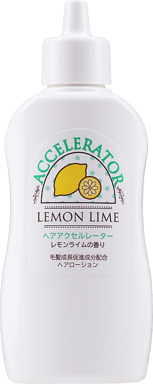 Tonik do skóry głowy zapobiegający wypadaniu włosów - Kaminomoto Hair Accelerator Lemon Lime Lotion — Zdjęcie N1