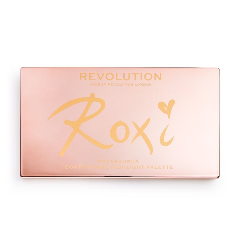 Paleta do makijażu - Makeup Revolution Roxxsaurus Roxi Highlight & Contour Palette — Zdjęcie N4