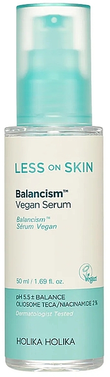 Serum do twarzy - Holika Holika Less On Skin Balancism Vegan Serum — Zdjęcie N1