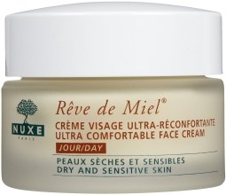 Ultrakomfortowy krem do twarzy na dzień z miodem - Nuxe Rêve de Miel Ultra Comfortable Face Cream — Zdjęcie N1