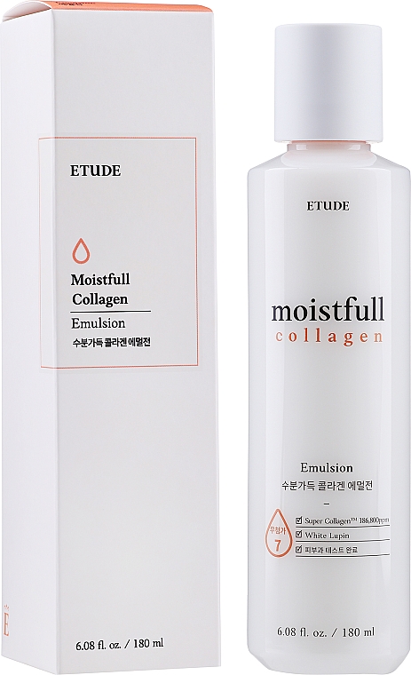Kolagenowa emulsja do twarzy - Etude Moistfull Collagen Emulsion — Zdjęcie N2