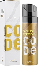 Perfumowany spray do ciała - Wild Stone Code Gold — Zdjęcie N1