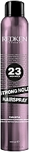 Kup PRZECENA! Mocny lakier do włosów - Redken Forceful 23 Super Strength Finishing Hairspray *