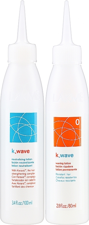 Profesjonalny zestaw do trwałej ondulacji włosów opornych - Lakmé K.Wave Perm 0 — Zdjęcie N2