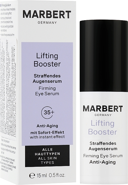 Ujędrniające serum liftingujące pod oczy - Marbert Lifting Booster Firming Eye Serum Anti-Aging — Zdjęcie N2