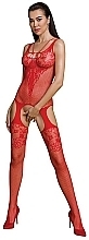 Kup Body stocking erotyczny, ECO, BS011, czerwony - Passion