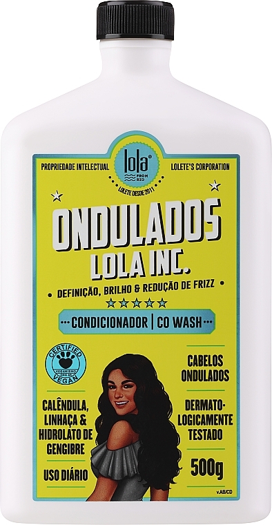 Odżywka oczyszczająca do włosów kręconych - Lola Cosmetics Ondulados Lola Inc. Co-Wash Conditioner — Zdjęcie N1