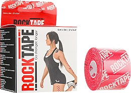 Kup Taśma Kinesio Czerwona z logo - RockTape Design