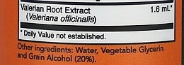 Ekstrakt z korzenia kozłka lekarskiego w płynie - Now Foods Liquid Valerian Root Extract — Zdjęcie N4