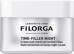 PRZECENA! Multikorekcyjny krem przeciwzmarszczkowy do twarzy - Filorga Time-filler Night Cream * — Zdjęcie N2