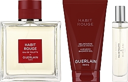 Kup Guerlain Habit Rouge - Zestaw (edp/100ml + sh/gel/75ml + edt/10ml)