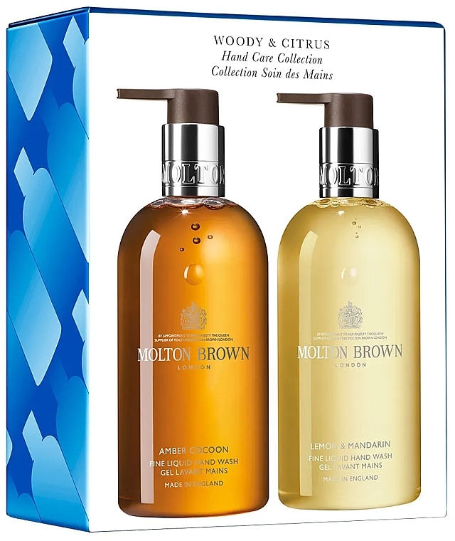 Molton Brown Woody & Citrus Hand Care Collection - Zestaw (hand/wash/2x300ml) — Zdjęcie N1