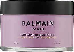 Rozjaśniająca maska dla blondynek - Balmain Paris Hair Couture Illuminating Mask White Pearl — Zdjęcie N1