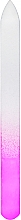 Kup Szklany pilnik do paznokci, 14 cm, 74400, różowy - Top Choice