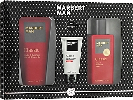 Zestaw - Marbert Man Classic Set (sh/gel/200ml + spray/150ml + wash/50ml) — Zdjęcie N1