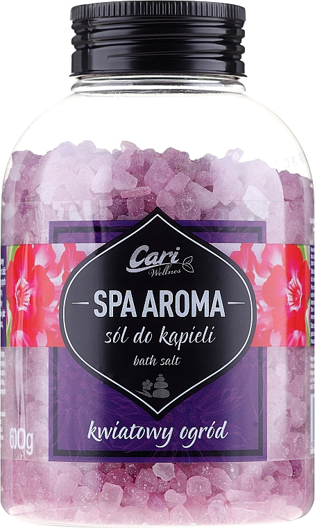 Sól do kąpieli Kwiatowy ogród - Cari Spa Aroma — Zdjęcie N1
