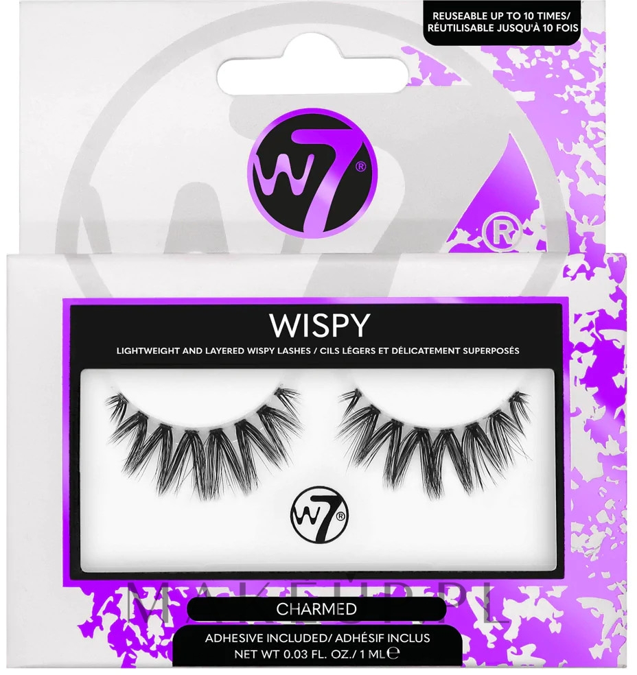 Sztuczne rzęsy - W7 Wispy Lashes — Zdjęcie Charmed